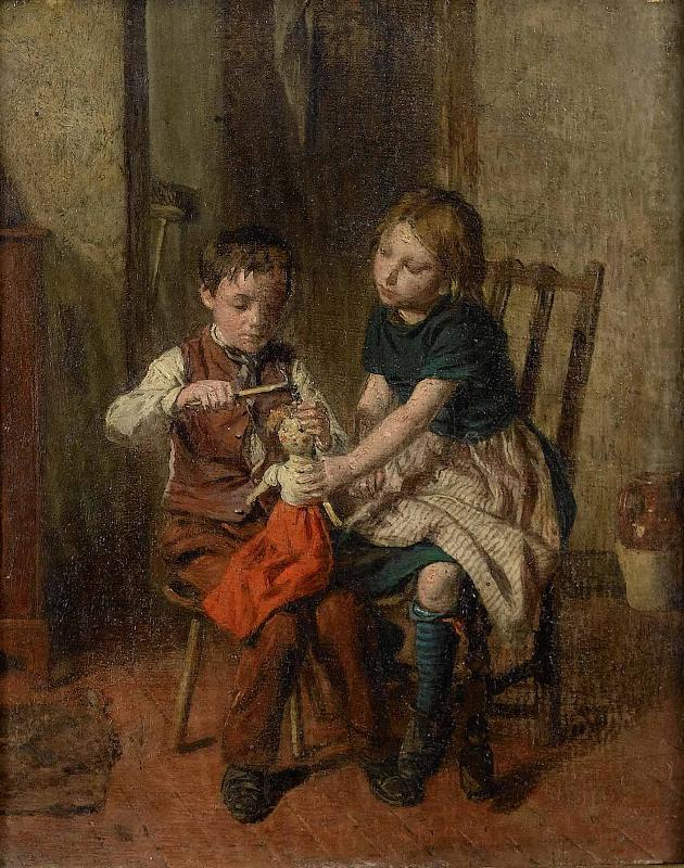 Running repairs, William Morris Hunt